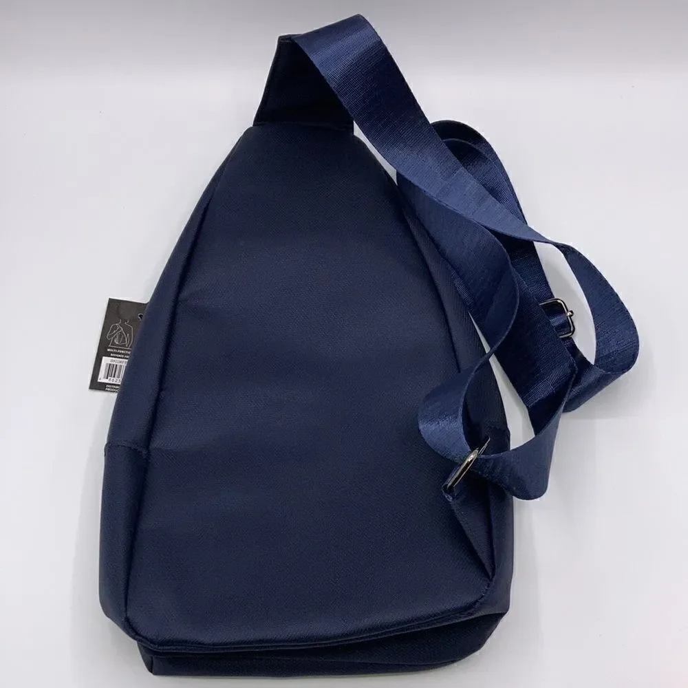 Men’s Women’s Shoulder Backpack Bag Tote With Earphone Hookup